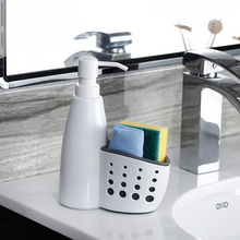 Load image into Gallery viewer, Hanging Drain Basket Bathroom Shower Storage Basket Tray Sponge Holder Organizer Shower Storage Shelf
