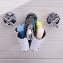 Load image into Gallery viewer, Hanging Drain Basket Bathroom Shower Storage Basket Tray Sponge Holder Organizer Shower Storage Shelf
